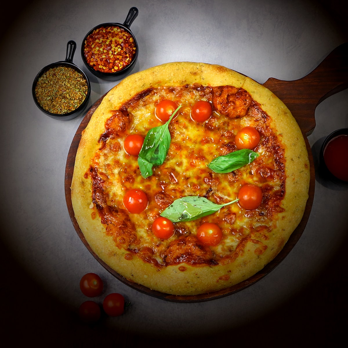 Cheesy Honey Pizza